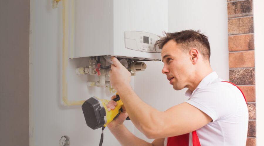 Professional water heater repair in Donnelsville, OH